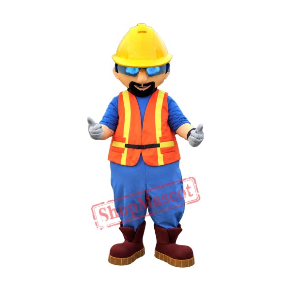 High Quality Lightweight Builder Mascot Costume
