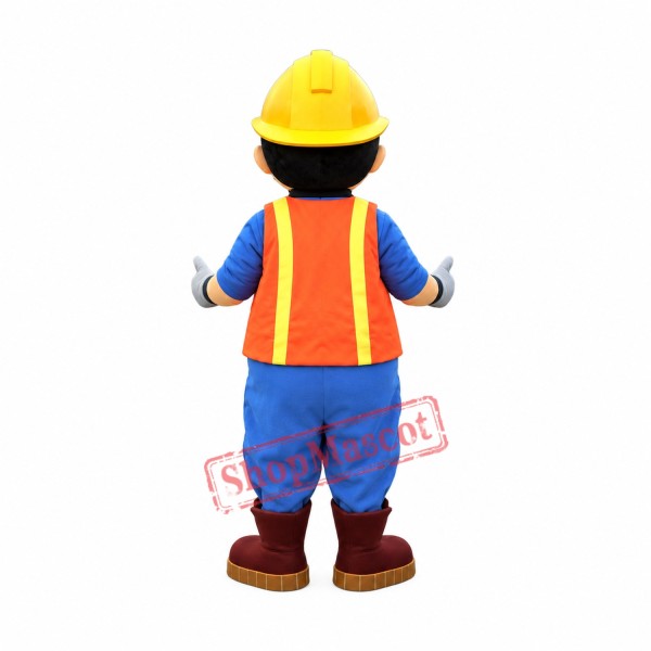 High Quality Lightweight Builder Mascot Costume High Quality Lightweight Builder Mascot Costume