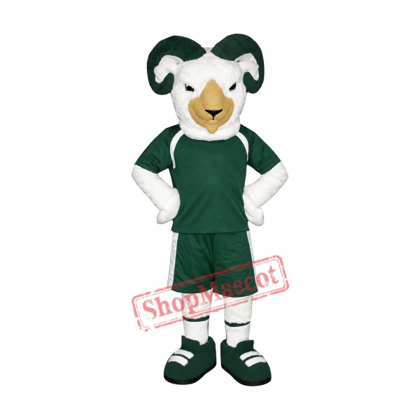 Power Fierce Ram Mascot Costume Power Fierce Ram Mascot Costume