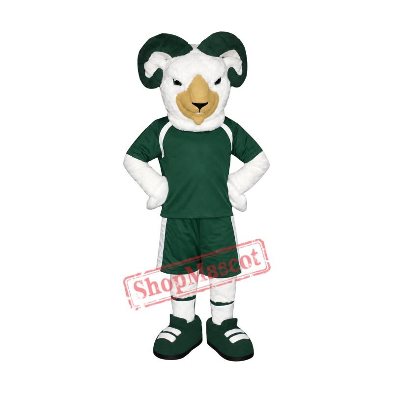 Power Fierce Ram Mascot Costume Power Fierce Ram Mascot Costume