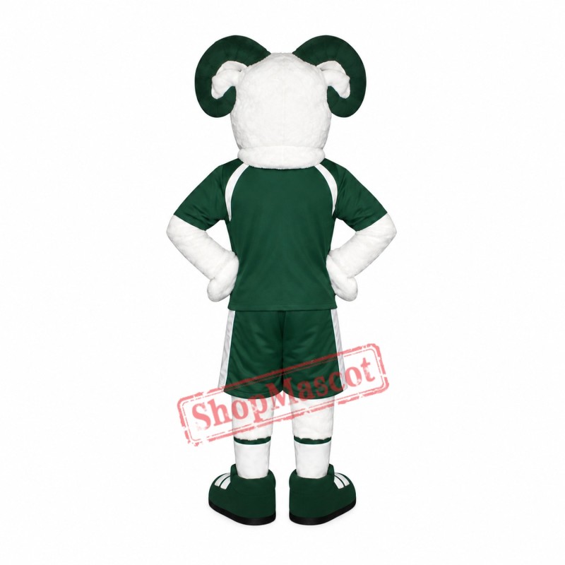 Power Fierce Ram Mascot Costume Power Fierce Ram Mascot Costume