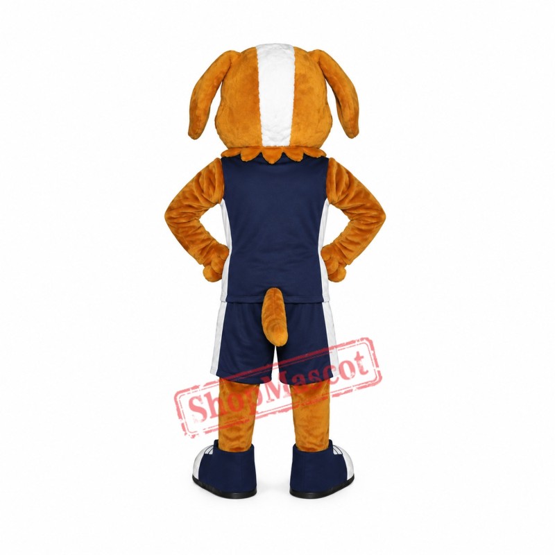 Power Sporty Dog Mascot Costume Power Sporty Dog Mascot Costume