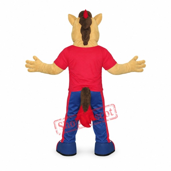 College Lightweight Horse Mascot Costume College Lightweight Horse Mascot Costume