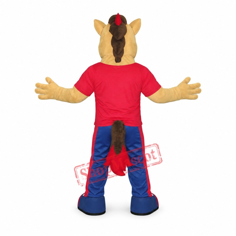 College Lightweight Horse Mascot Costume College Lightweight Horse Mascot Costume