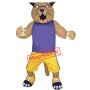 Sport Cougar Mascot Costume Free Shipping