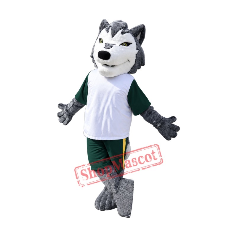 Sport Lightweight Wolf Mascot Costume