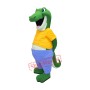 High Quality Happy Alligator Mascot Costume