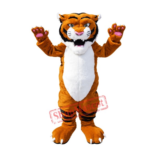 Power Fierce Tiger Mascot Costume
