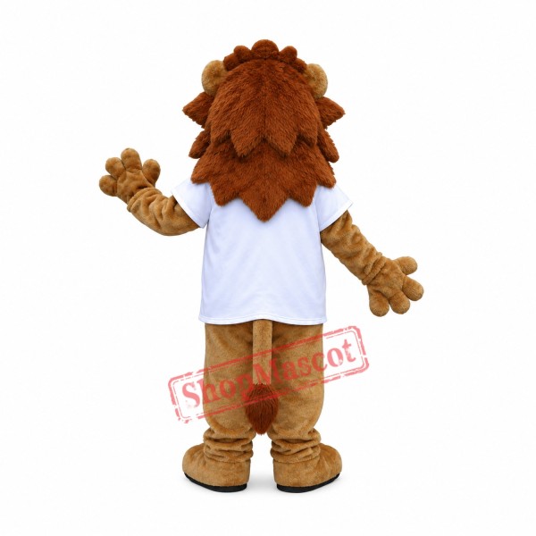 Happy Lightweight Lion Mascot Costume Happy Lightweight Lion Mascot Costume