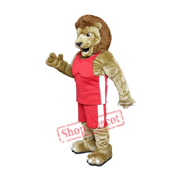 Power Lightweight Lion Mascot Costume