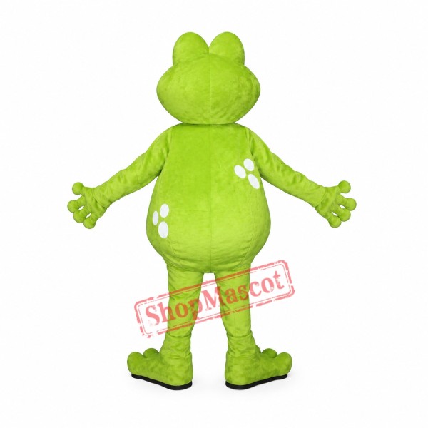 Green Lightweight Frog Mascot Costume Green Lightweight Frog Mascot Costume