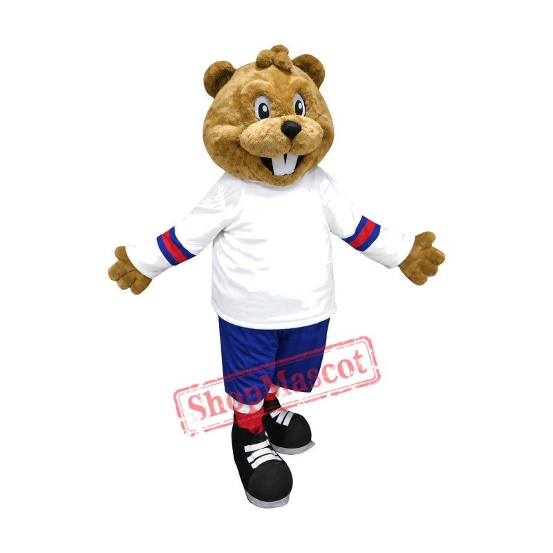 College Lightweight Beaver Mascot Costume College Lightweight Beaver Mascot Costume