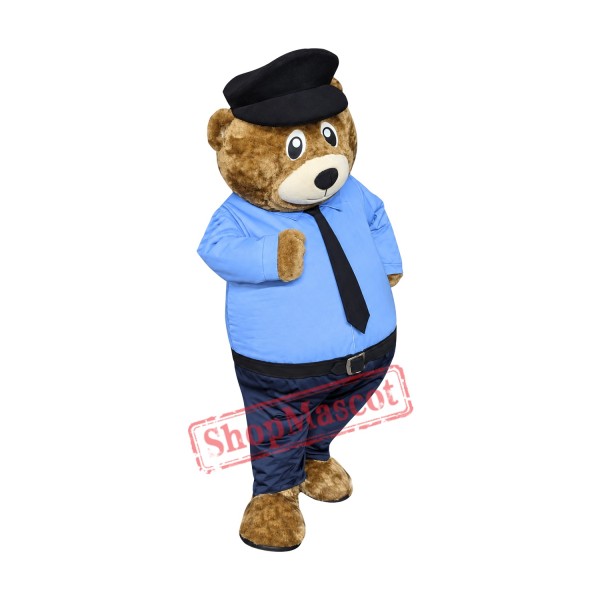 Police Bear Mascot Costume Free Shipping Police Bear Mascot Costume Free Shipping