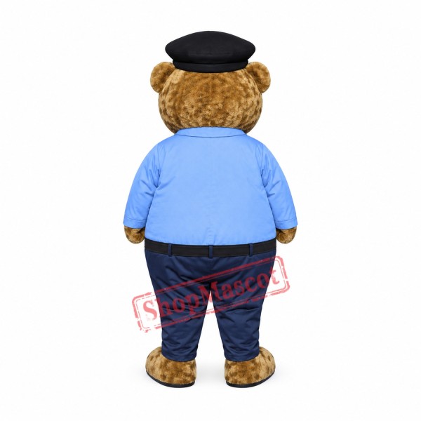 Police Bear Mascot Costume Free Shipping Police Bear Mascot Costume Free Shipping