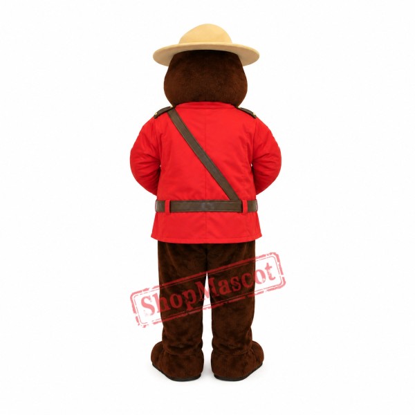 Safety Bear Mascot Costume Safety Bear Mascot Costume