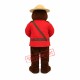 Safety Bear Mascot Costume Safety Bear Mascot Costume