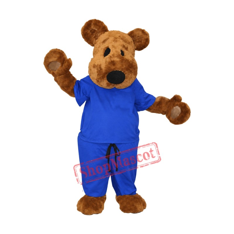 Doctor Teddy Bear Mascot Costume