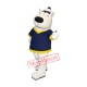 Big Eye White Bear Mascot Costume Big Eye White Bear Mascot Costume