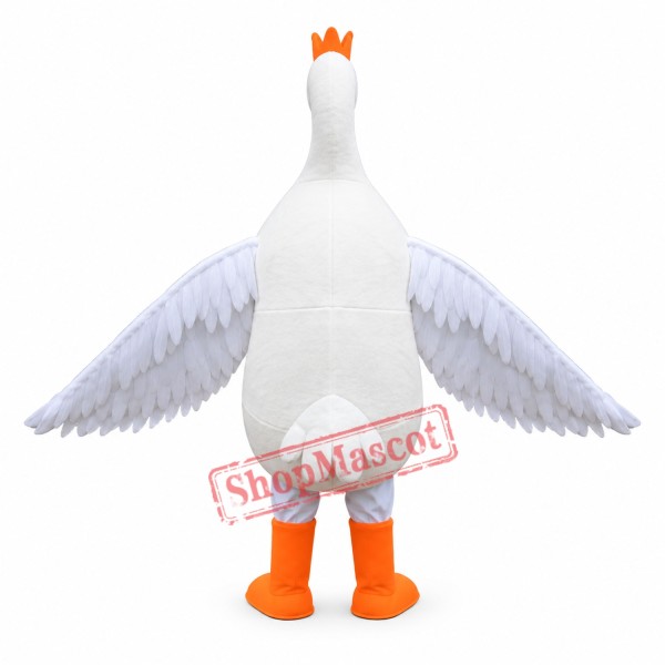 High Quality Swan Mascot Costume High Quality Swan Mascot Costume
