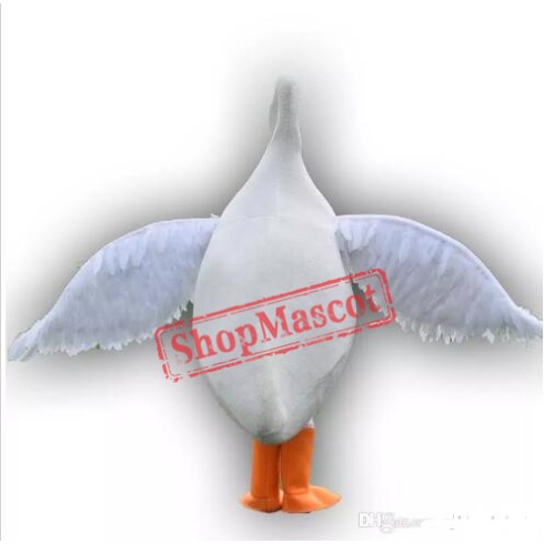 High Quality Swan Mascot Costume