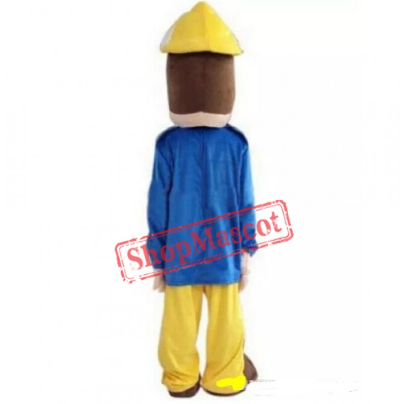 Fireman Sam Mascot Costume