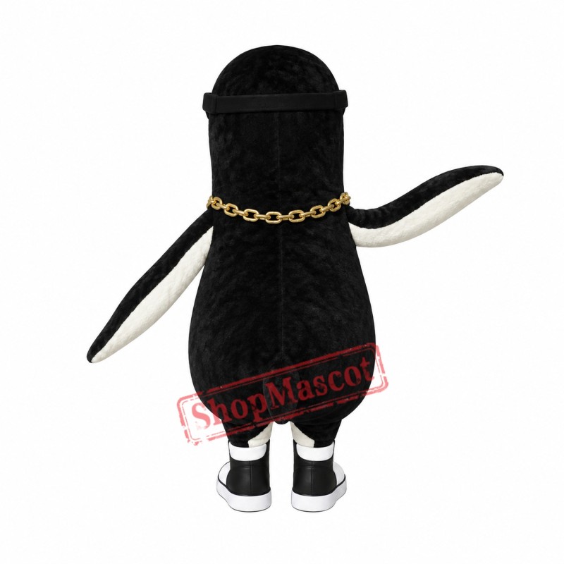 Rap Penguin Mascot Costume