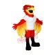 Power Phoenix Mascot Costume Power Phoenix Mascot Costume