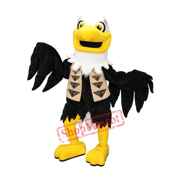 Happy Lightweight Eagle Mascot Costume Happy Lightweight Eagle Mascot Costume