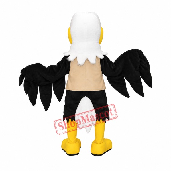 Happy Lightweight Eagle Mascot Costume
