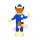 Winter Fox Mascot Costume Winter Fox Mascot Costume