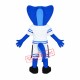 Blue Viper Mascot Costume Blue Viper Mascot Costume