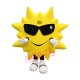 Smiling Sun Mascot Costume Smiling Sun Mascot Costume