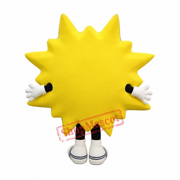 Smiling Sun Mascot Costume Smiling Sun Mascot Costume