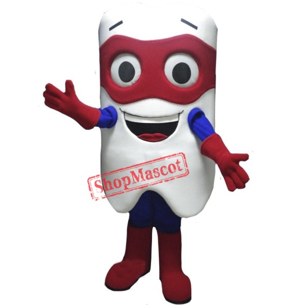 Hero Tooth Mascot Costume
