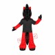 Black & Red Horse Mascot Costume