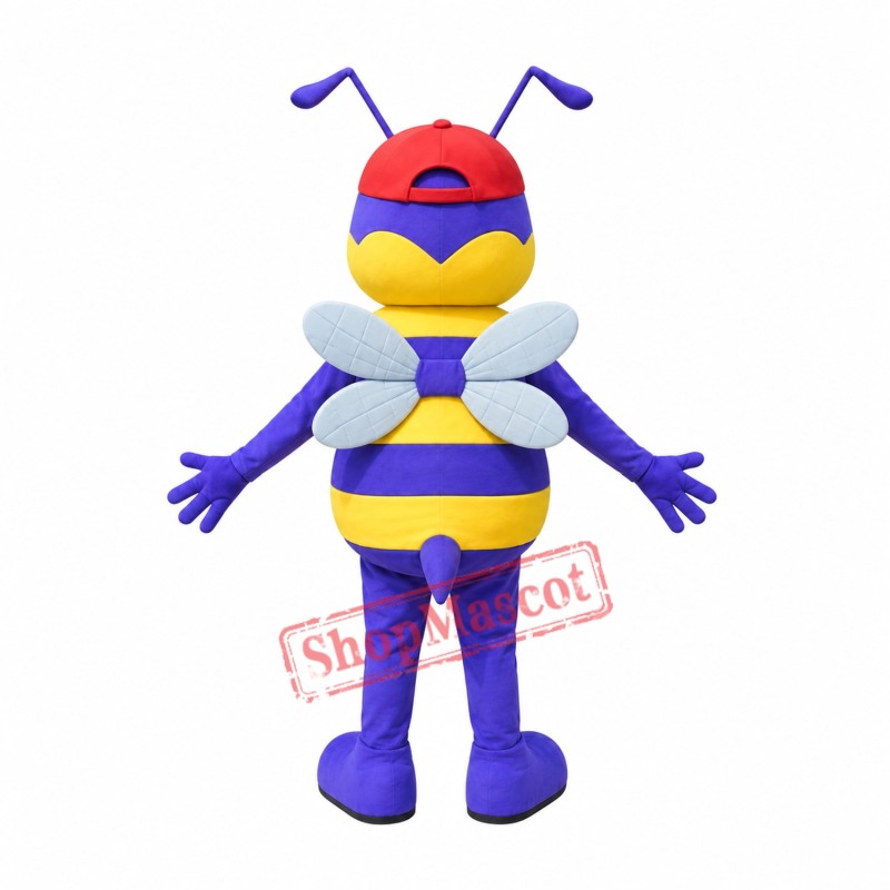 Boy Bee Mascot Costume Boy Bee Mascot Costume