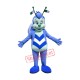College Blue Bee Mascot Costume College Blue Bee Mascot Costume