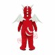 Fierce Red Dragon Mascot Costume Fierce Red Dragon Mascot Costume