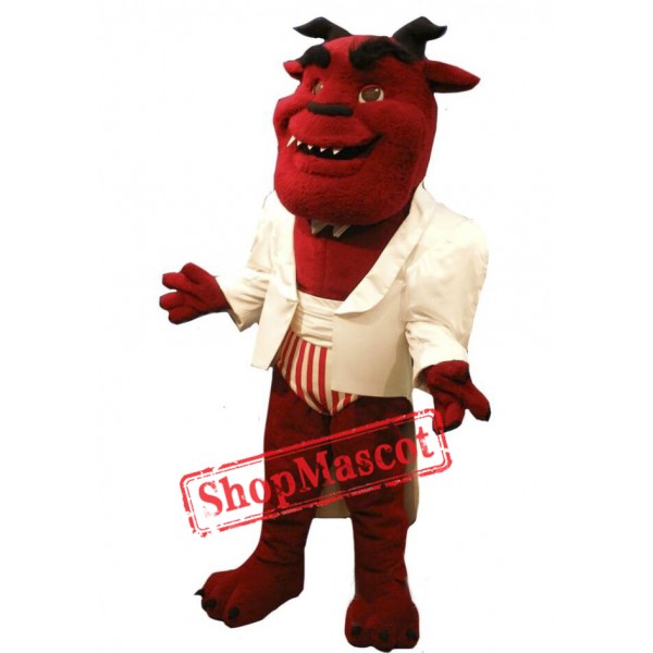 Gentleman Devil Mascot Costume