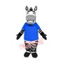 Cute Lightweight Zebra Mascot Costume