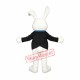 Cute White Lightweight Rabbit Mascot Costume Cute White Lightweight Rabbit Mascot Costume