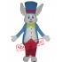 Happy Lightweight Rabbit Mascot Costume