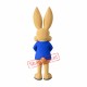 Cute Jackrabbit Mascot Costume Cute Jackrabbit Mascot Costume