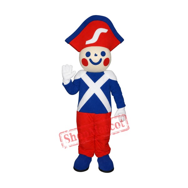 High Quality Soldier Mascot Costume