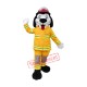 Cute Fire Department Dog Mascot Costume
