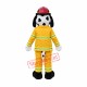 Cute Fire Department Dog Mascot Costume