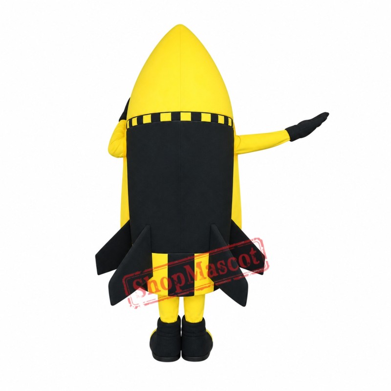 Power Rocket Mascot Costume Power Rocket Mascot Costume