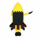 Power Rocket Mascot Costume Power Rocket Mascot Costume