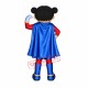 Super Hero Girl Mascot Costume
