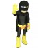 Super Hero Police Mascot Costume